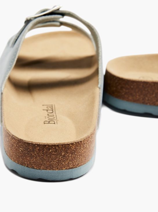 björndal footbed sandali modra deichmann