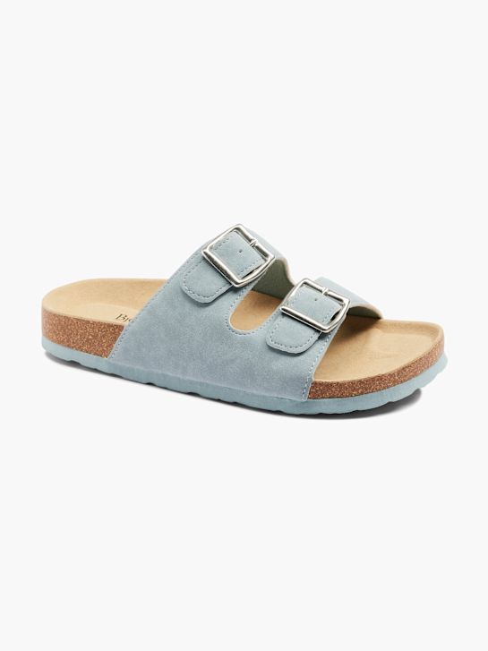 björndal footbed sandali modra deichmann