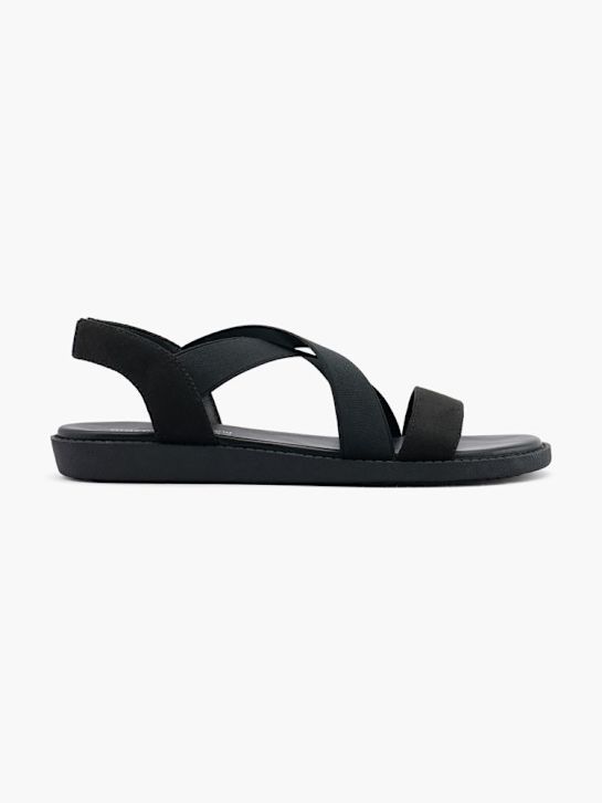 graceland sandali black deichmann
