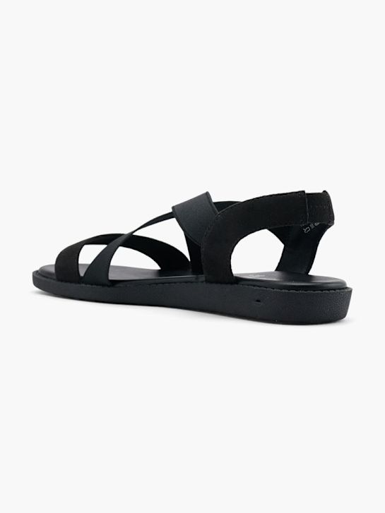 graceland sandali black deichmann
