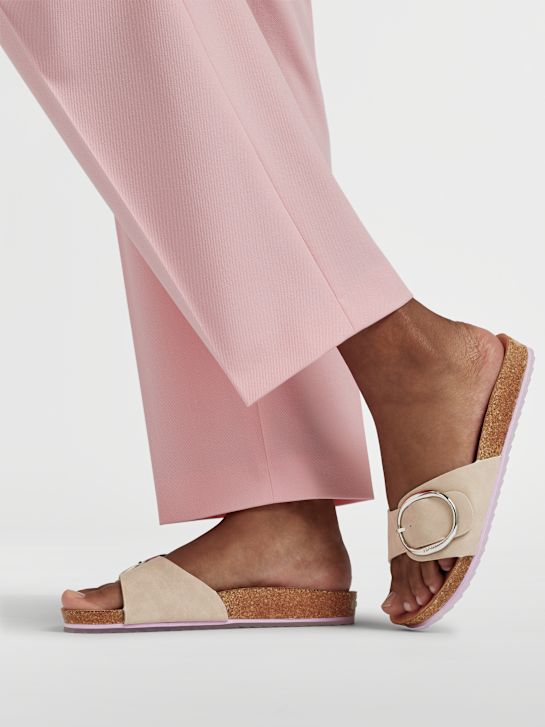 esprit footbed sandali bež deichmann