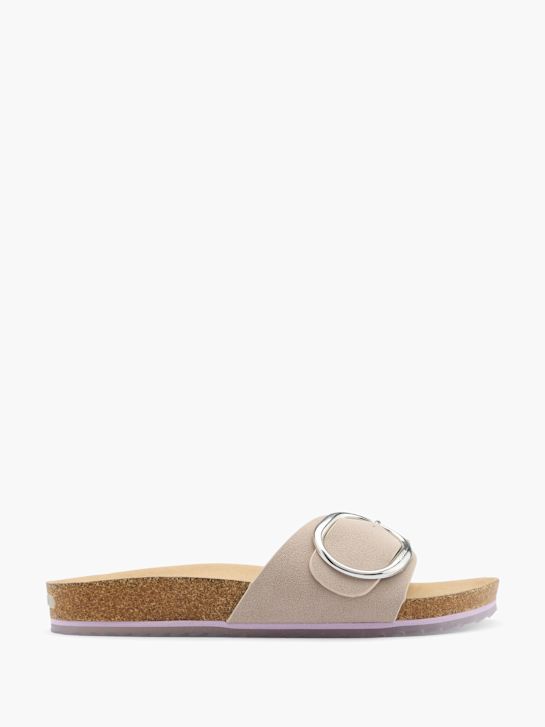esprit footbed sandali bež deichmann
