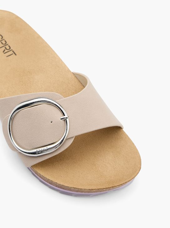 esprit footbed sandali bež deichmann