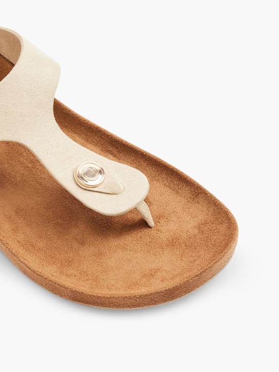 graceland flip flop bež deichmann