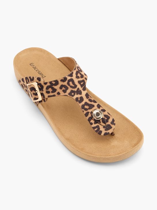 graceland flip flop bež deichmann
