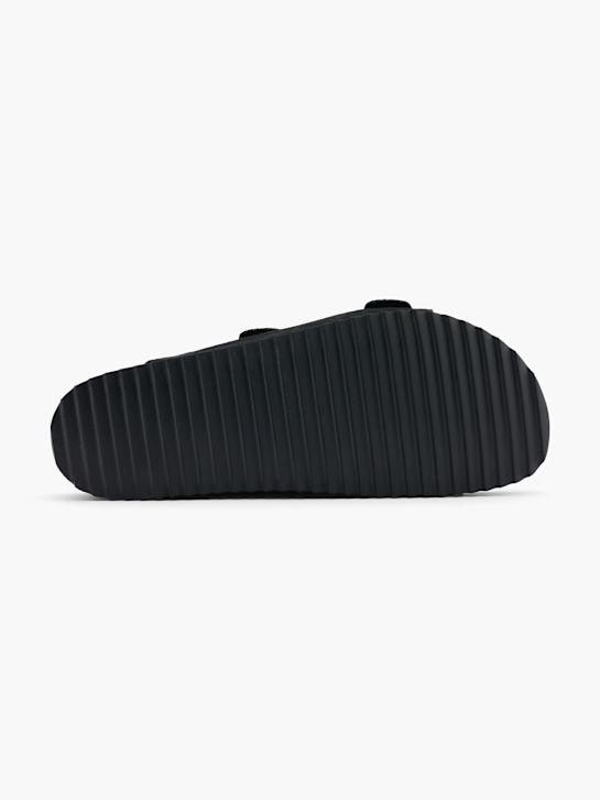 graceland footbed sandali black deichmann