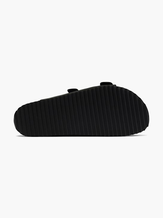 graceland footbed sandali black deichmann