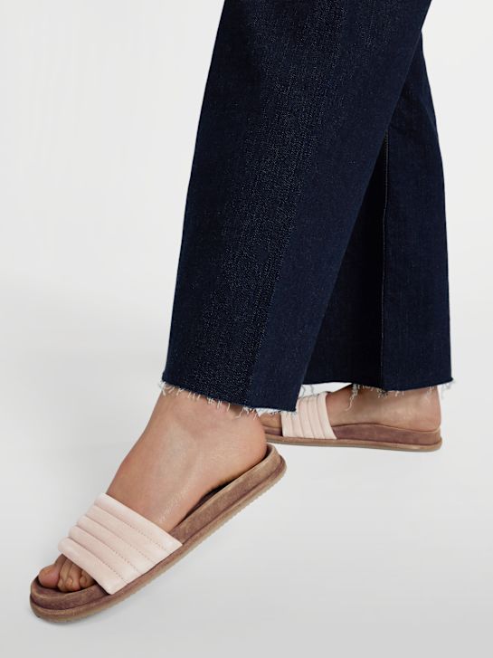 5th avenue footbed sandali roza deichmann