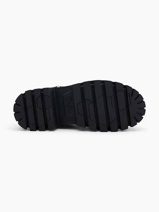 buffalo Čipke-up boot black deichmann