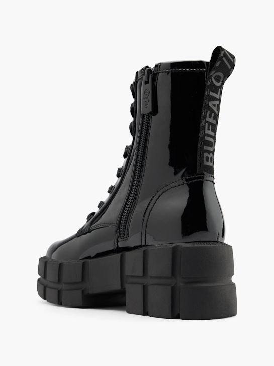 buffalo Čipke-up boot black deichmann