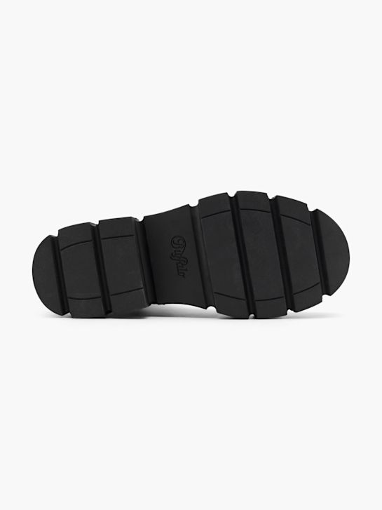 buffalo Čipke-up boot black deichmann