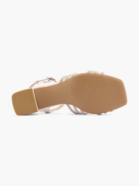 modni brvi nagnila sandali bela deichmann