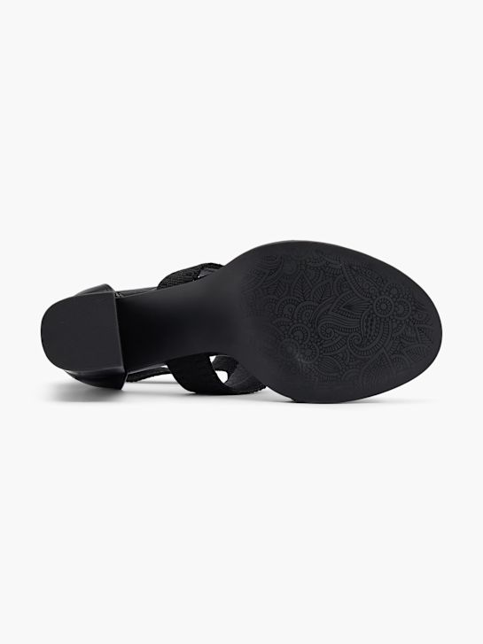 graceland nagnila sandali black deichmann