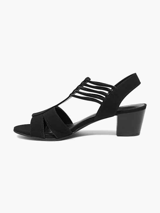 graceland nagnila sandali black deichmann