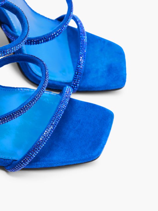 modni brvi nagnila sandali modra deichmann