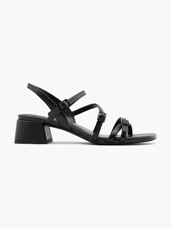 modni brvi nagnila sandali black deichmann