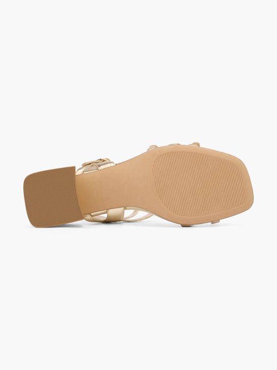 modni brvi nagnila sandali zlata deichmann