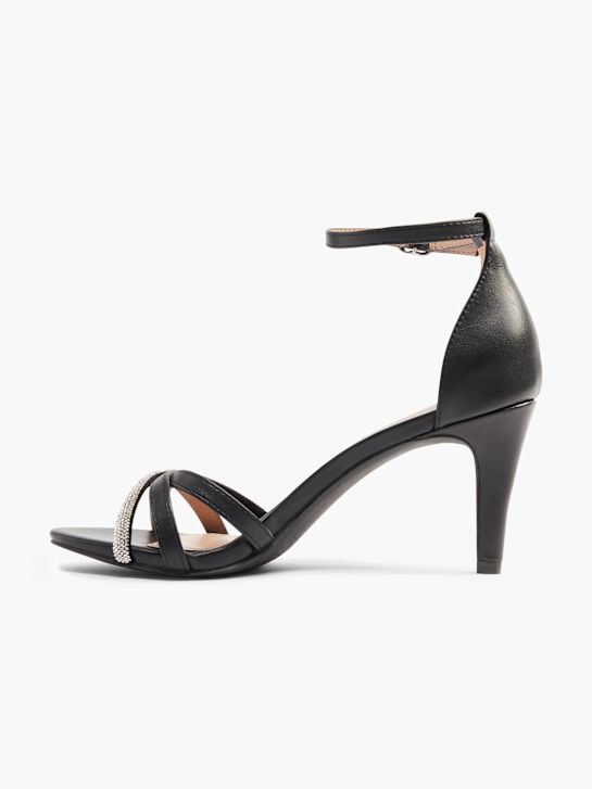modni brvi nagnila sandali black deichmann