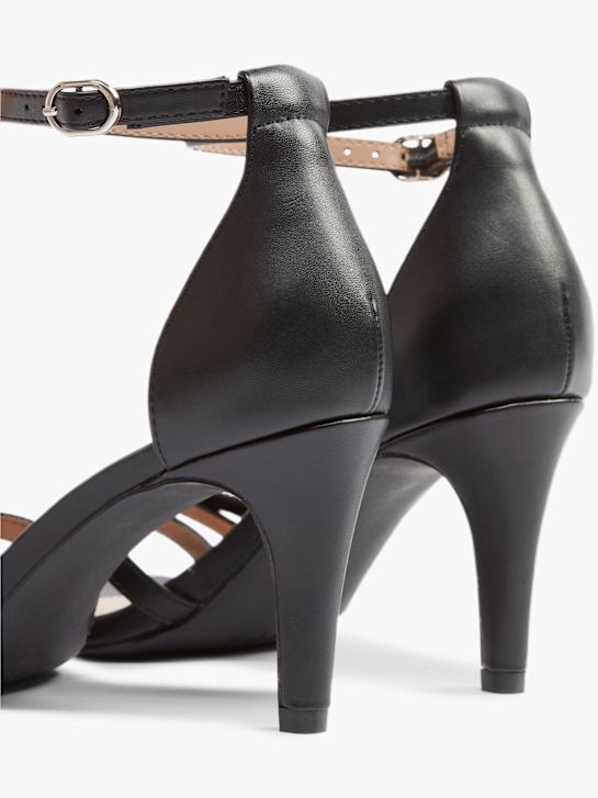 modni brvi nagnila sandali black deichmann