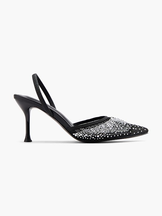modni brvi slingback pete black deichmann