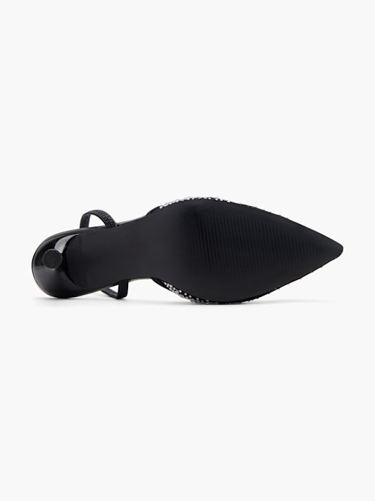 modni brvi slingback pete black deichmann