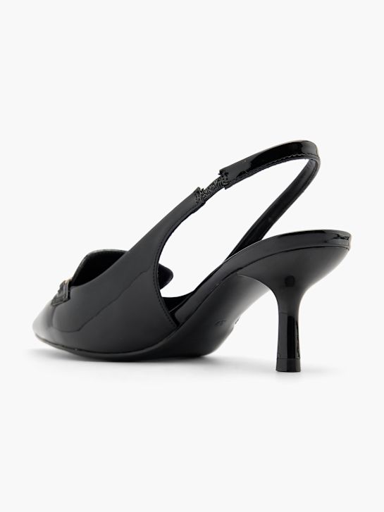 modni brvi slingback pete black deichmann