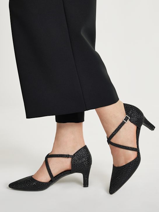 modni brvi privezan pete black deichmann