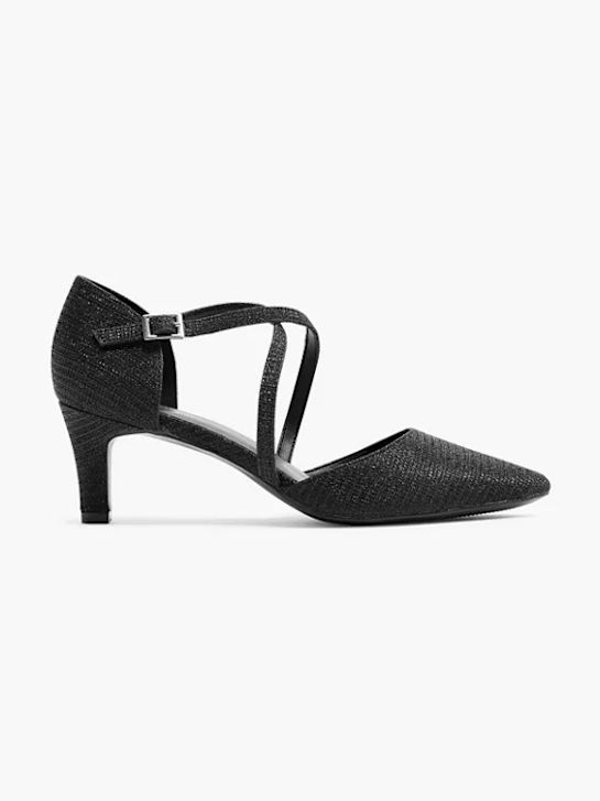 modni brvi privezan pete black deichmann