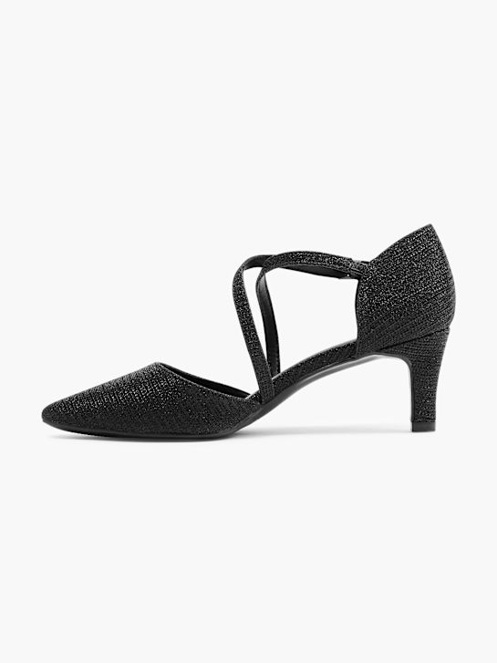 modni brvi privezan pete black deichmann