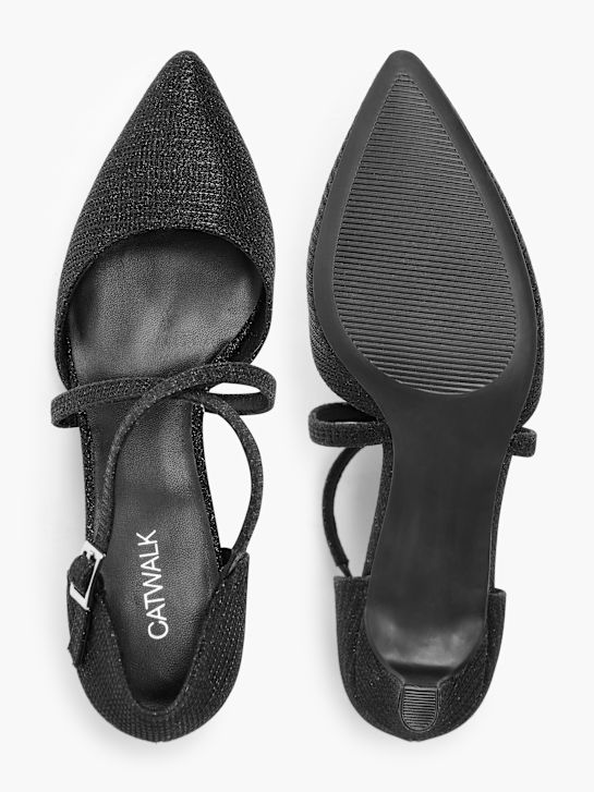 modni brvi privezan pete black deichmann