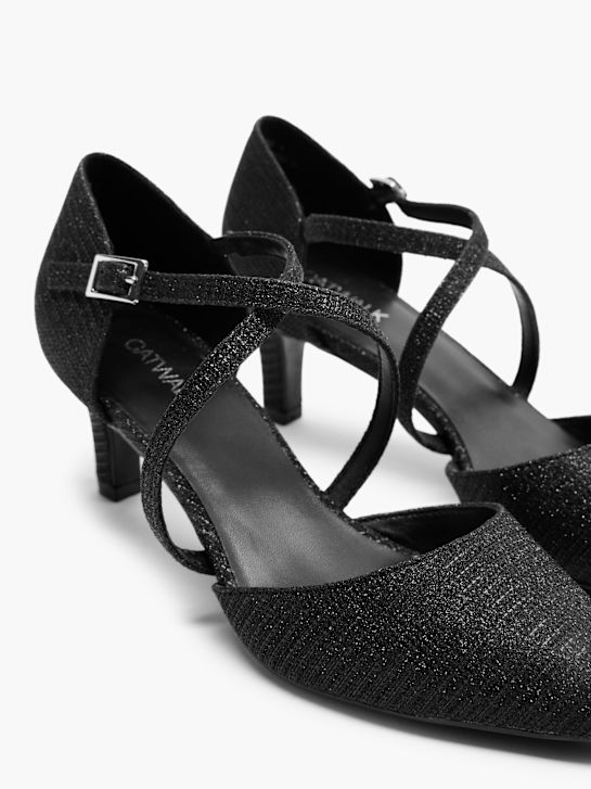 modni brvi privezan pete black deichmann