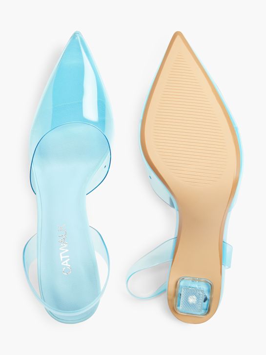 modni brvi slingback pete modra deichmann
