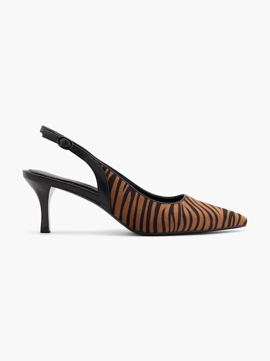 modni brvi slingback pete brown deichmann