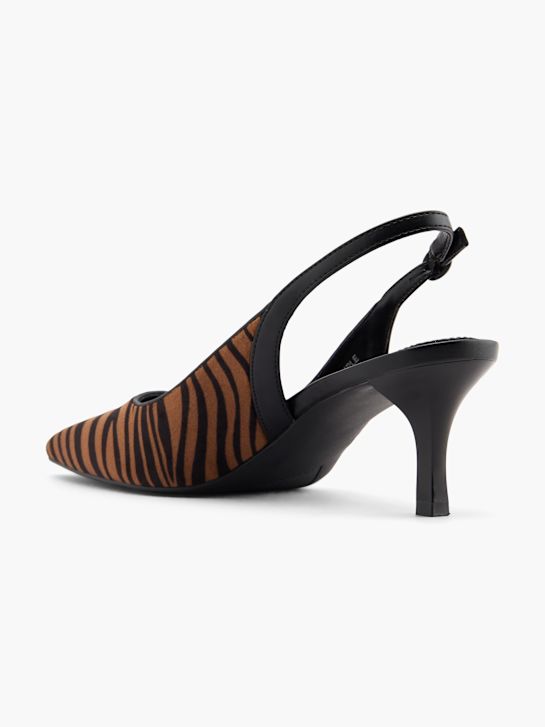 modni brvi slingback pete brown deichmann
