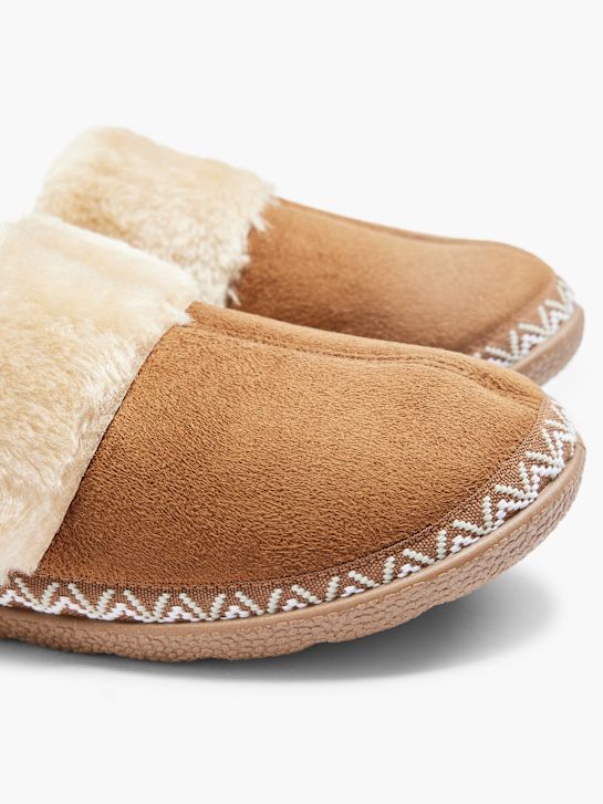 casa mia hiša natikači bež deichmann