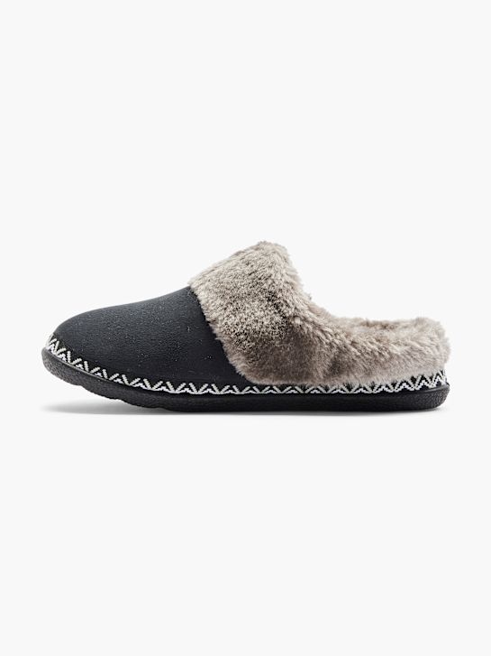 casa mia hiša natikači black deichmann