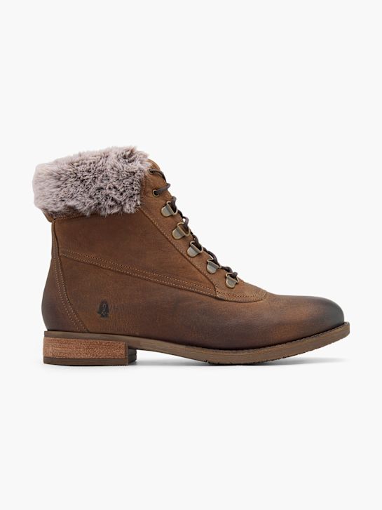 hush puppies prišije gleženj boot brown deichmann
