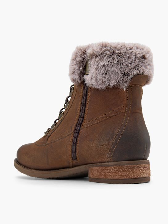 hush puppies prišije gleženj boot brown deichmann