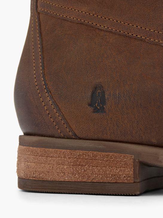 hush puppies prišije gleženj boot brown deichmann
