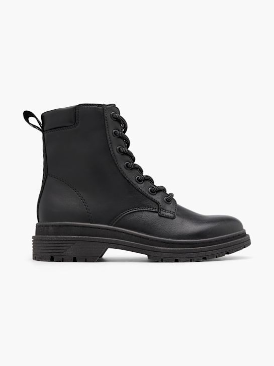 graceland Čipke-up boot black deichmann