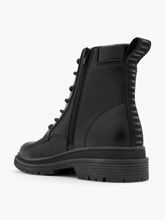 graceland Čipke-up boot black deichmann