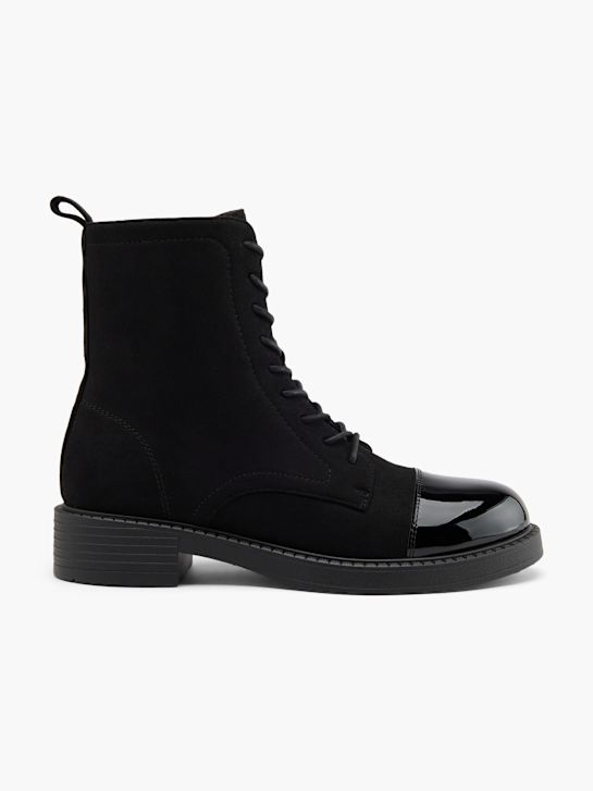 graceland Čipke-up boot black deichmann