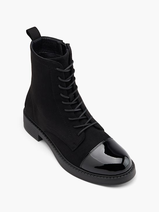 graceland Čipke-up boot black deichmann