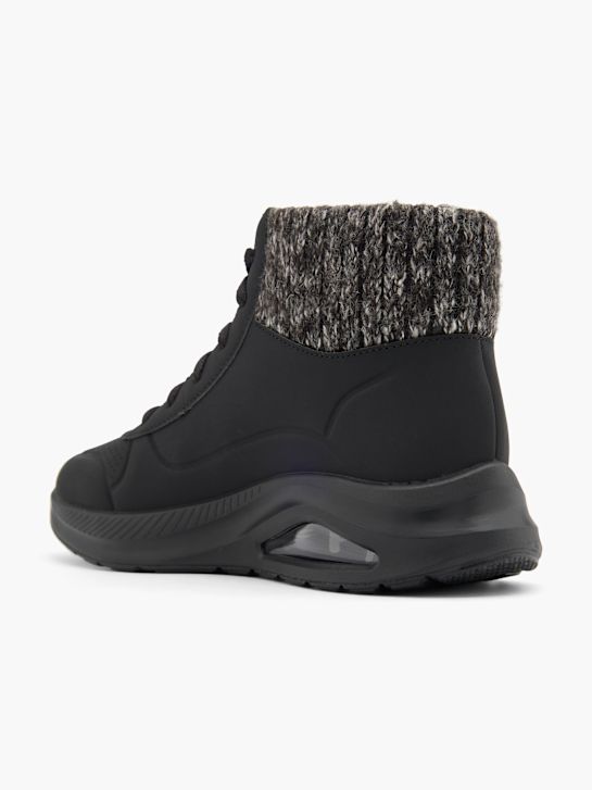 skechers con-zraČne Čipke-up boot black deichmann