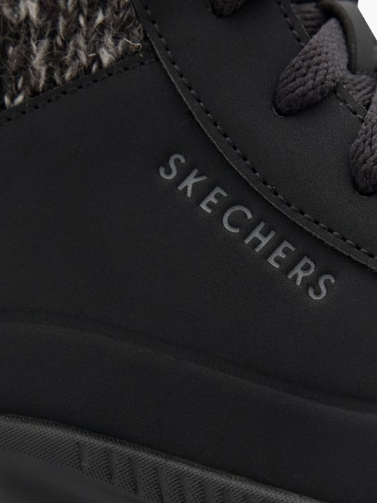 skechers con-zraČne Čipke-up boot black deichmann