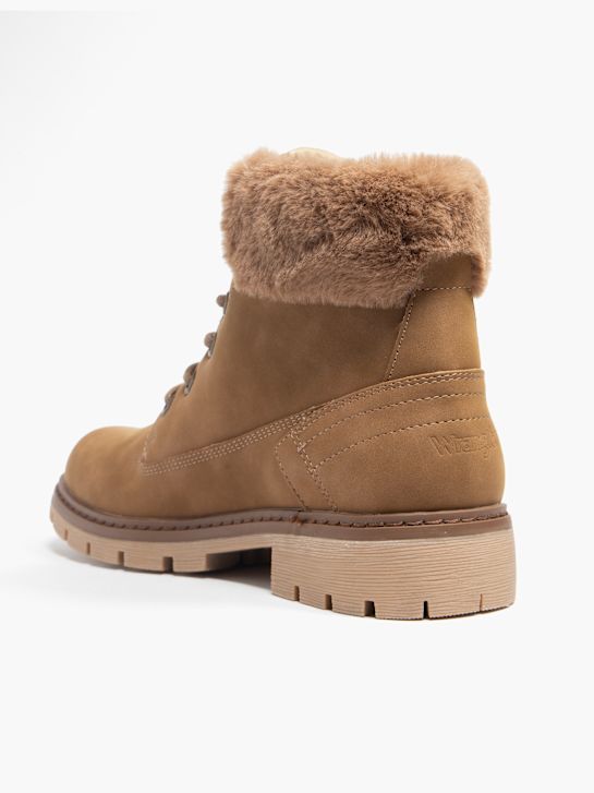 wrangler Čipke-up boot brown deichmann