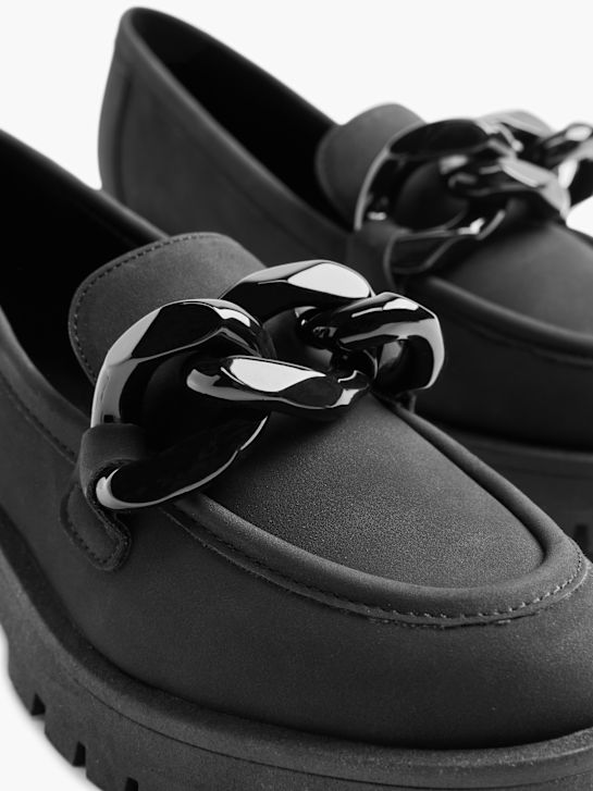 modni brvi loafer black deichmann