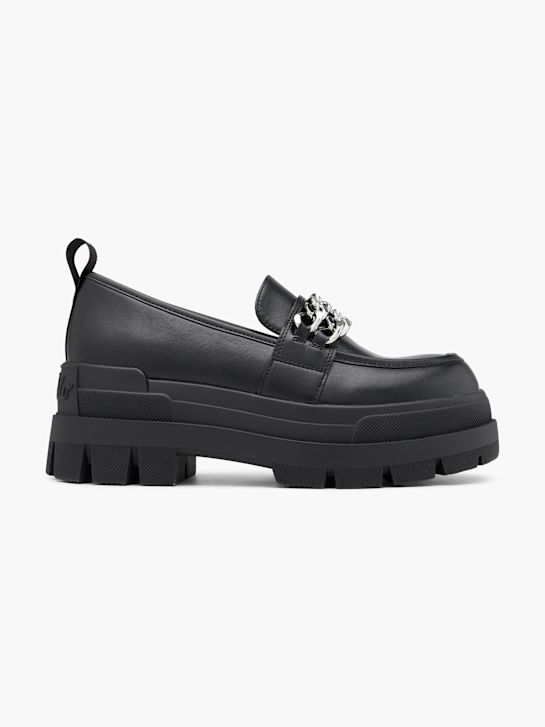 buffalo loafer black deichmann