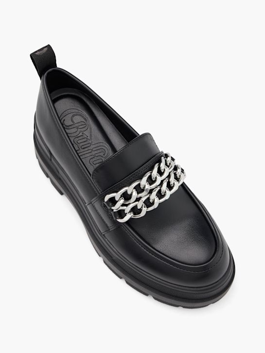 buffalo loafer black deichmann