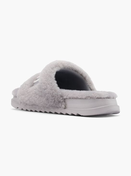 esprit plišastih natikači siva deichmann